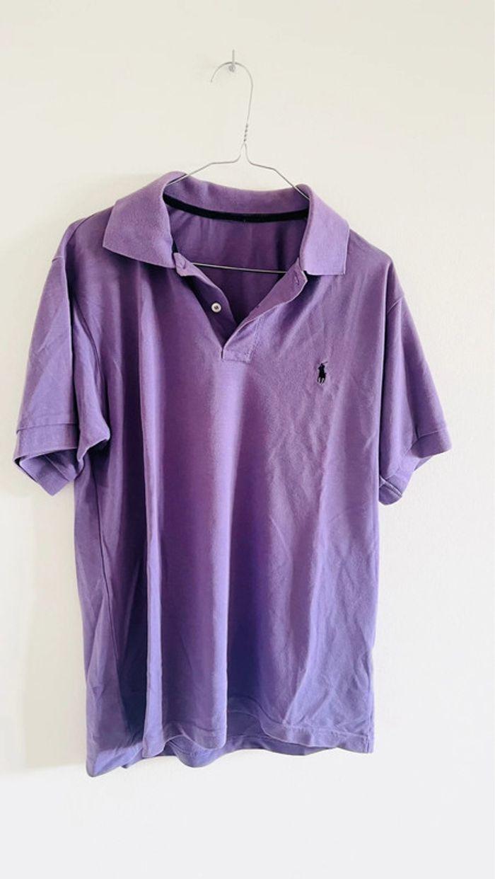 Polo violet Ralph Lauren - photo numéro 2