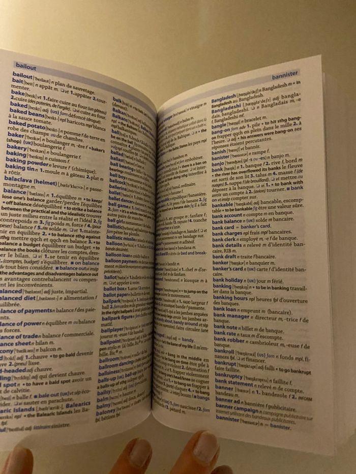 Dictionnaire d’anglais - photo numéro 4