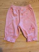 Pantalon rose bébé fille 3 mois