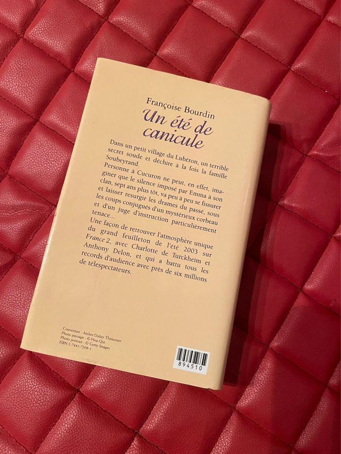 LIVRE - Un été de canicule - Françoise Bourdin - photo numéro 2