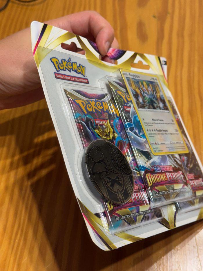 Pokémon Tripack Origine Perdue scellé - photo numéro 3