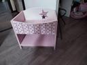 Commode fille+table de nuit