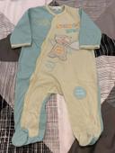 Pyjama bleu et jaune kitchoun taille 6m