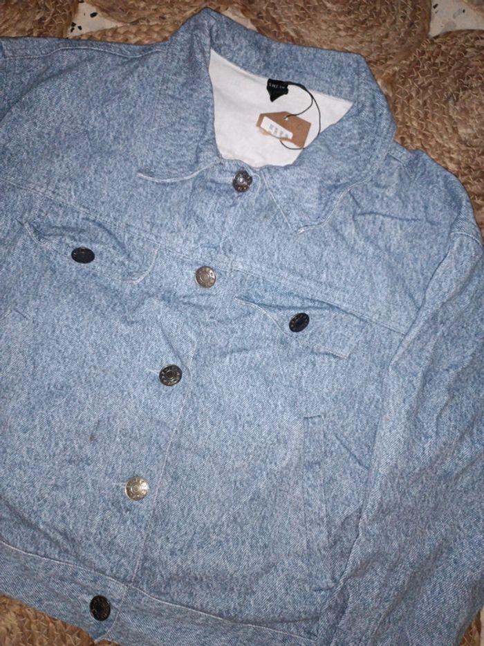 Veste en denim oversize super originale t.34/40 - photo numéro 8