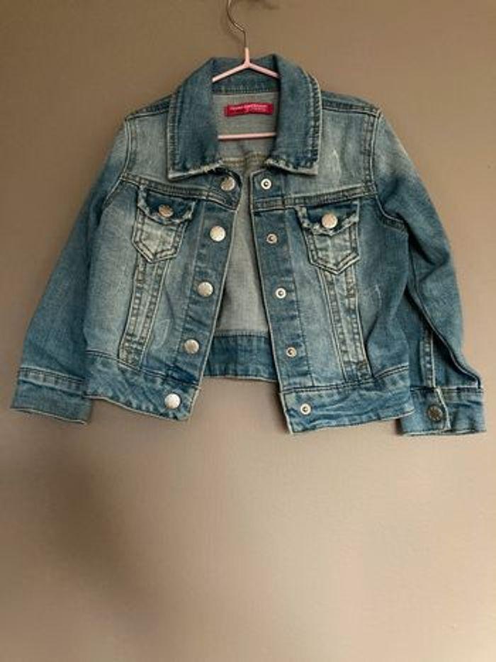 Veste en jean 2-3 ans 98 cm - photo numéro 4