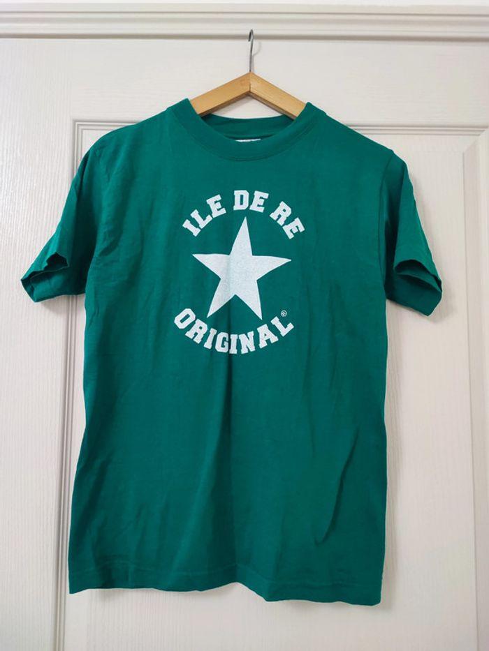 tee shirt vert ile de ré