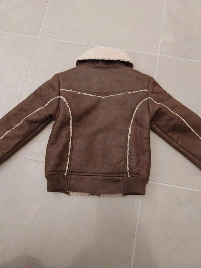 Blouson / veste marron T5A - photo numéro 6