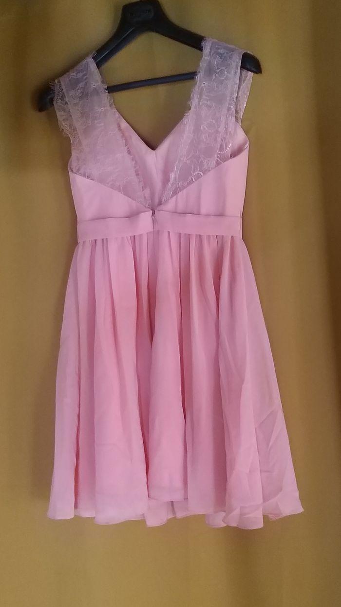 Robe habillée rose T38 - photo numéro 2