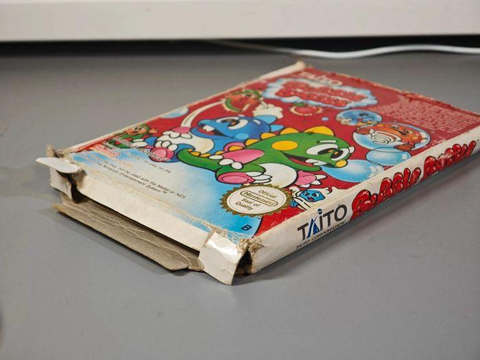 Jeu Nintendo NES Taito Bubble Bobble avec boîte - photo numéro 6