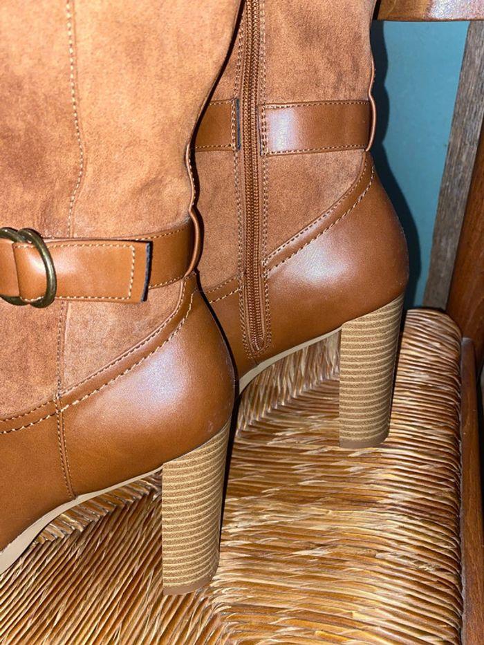 Bottes hautes marrons (bien lire l’annonce) - photo numéro 4