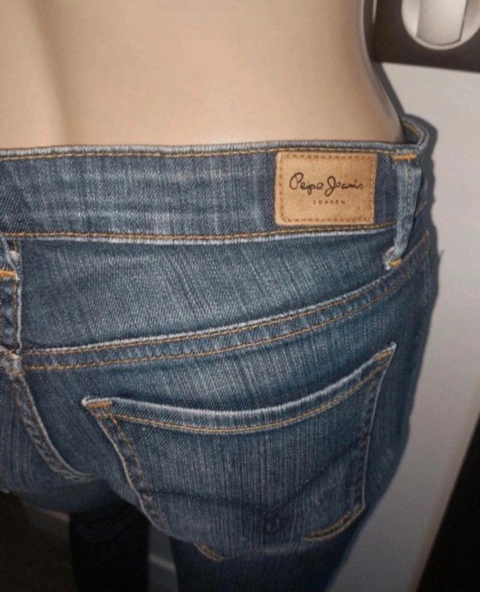 Jean pépé jeans taille W26 L32 peu porté - photo numéro 6