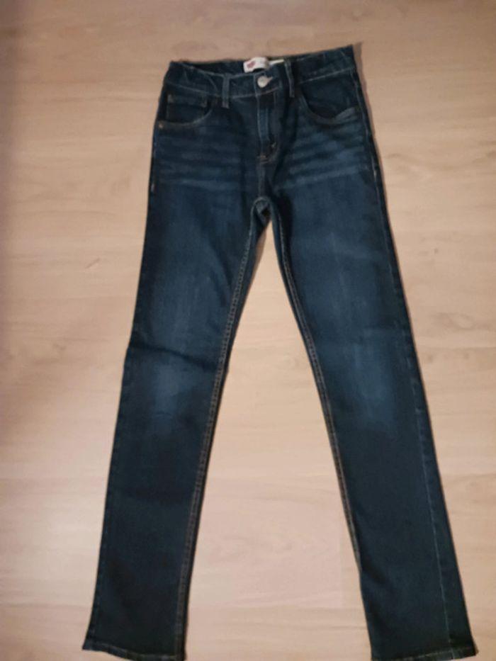 Jean fille 510 skinny bleu Levis 14 ans