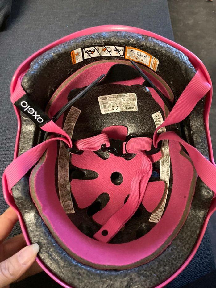 Casque vélo rose taille 50-54 - photo numéro 3