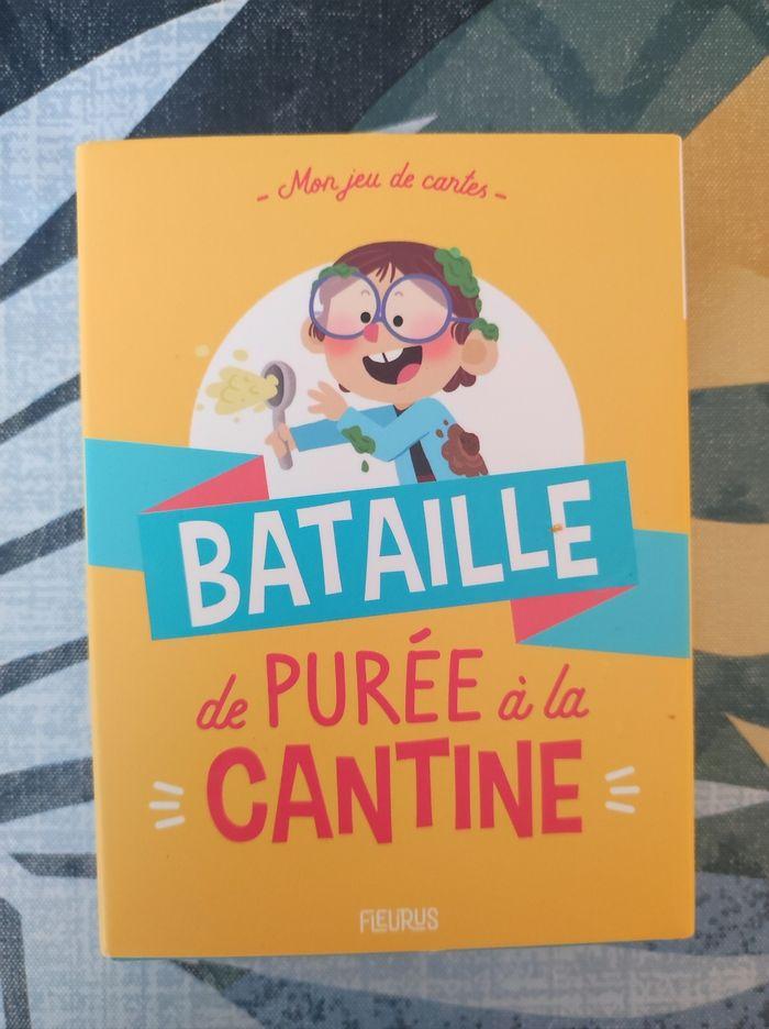 Jeu de cartes bataille de purée à la cantine - photo numéro 1