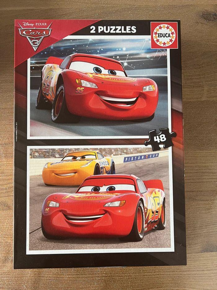 2 puzzles cars - photo numéro 1