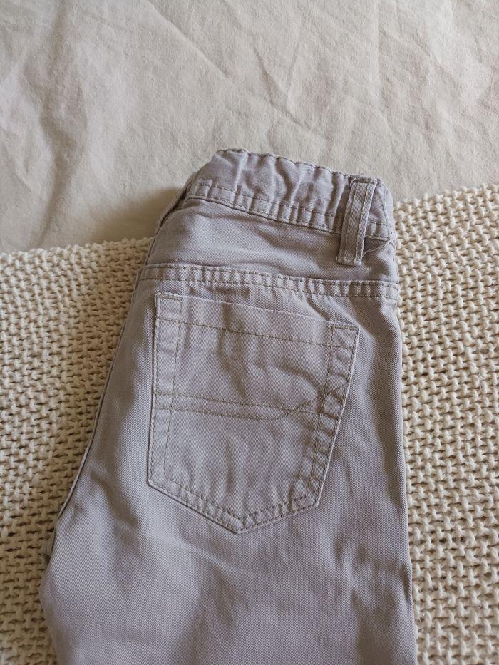 Pantalon beige crème La Halle 5 ans 110 cm - photo numéro 2