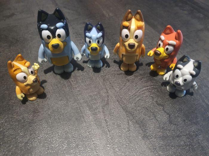 8 figurines Bluey - photo numéro 1