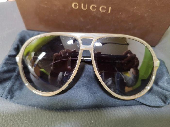 Lunette de soleil Gucci Aviator GG 1646/S - photo numéro 2