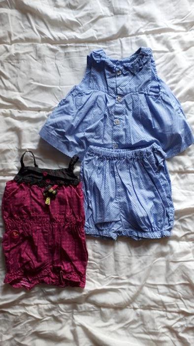 Lot de 3 robes, 2 combi-shorts et ensemble pour 3 mois - photo numéro 3