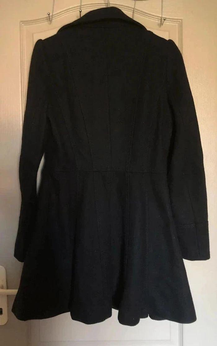 Manteau long noir Femme taille 38 / M - photo numéro 3