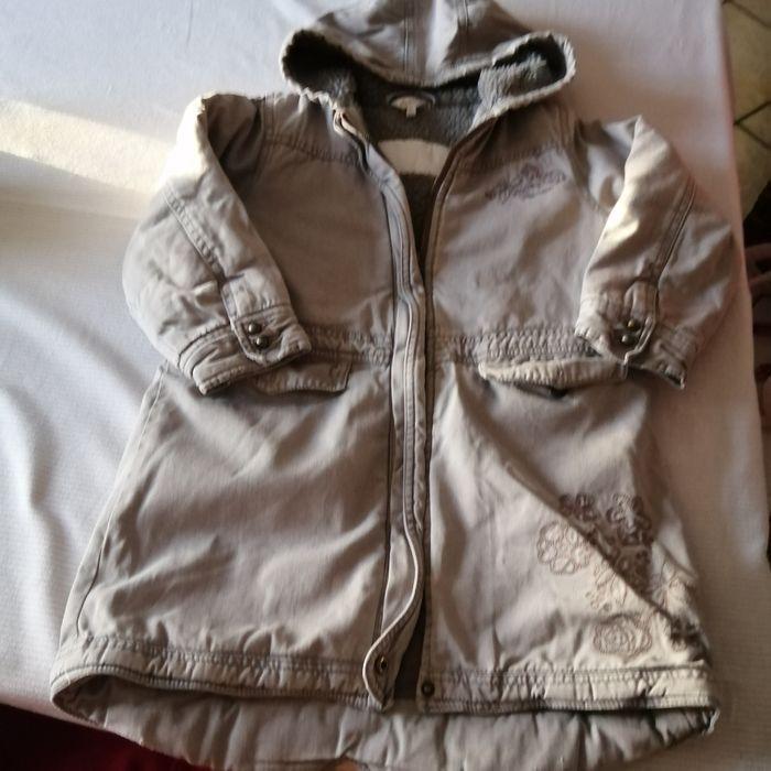 Manteau gris fille 5 ans - photo numéro 1