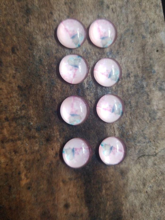 Lot de 8 cabochons - photo numéro 1