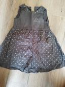 Robe marron Sergent Major 2 ans