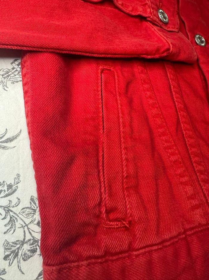 Veste en jean rouge Ralph Lauren 12 ans - photo numéro 9