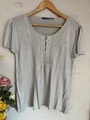 Tee-shirt gris de chez Carol