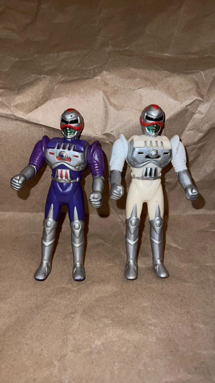 Bootlegs Power rangers - lot de 2 figurines 11,5cm - photo numéro 1