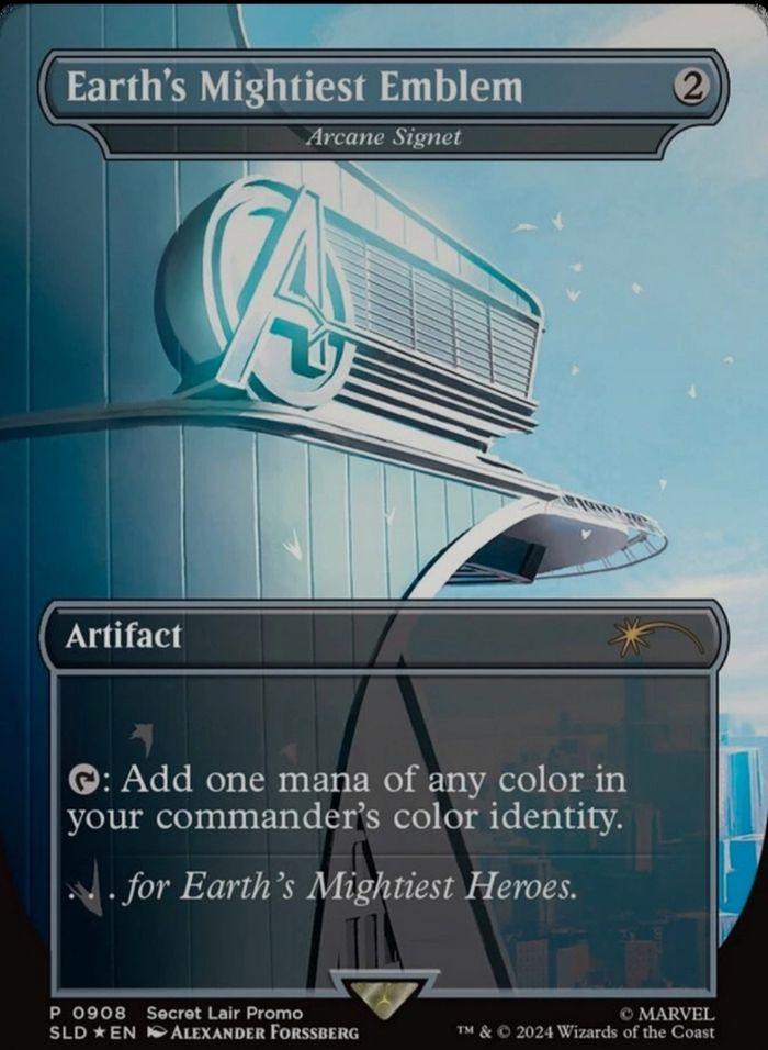 Magic X Marvel "The Astonishing Foil Bundle" + "Earth's Mightiest Emblem" Promo - photo numéro 2