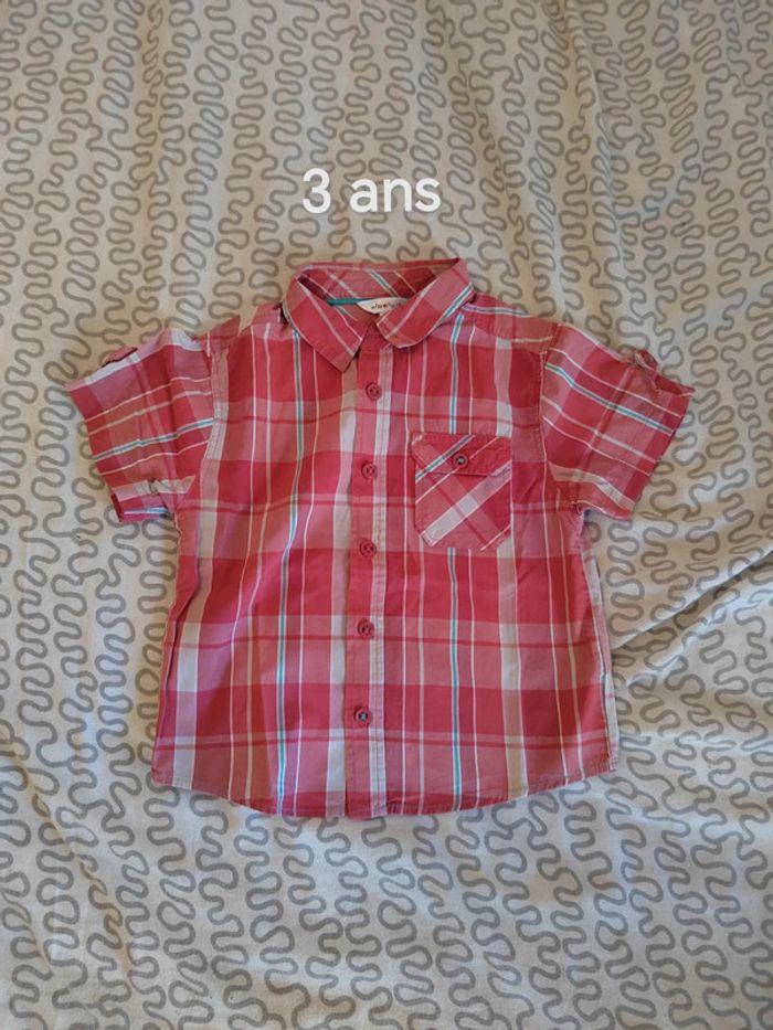 Chemise manches courtes 3 ans - photo numéro 1