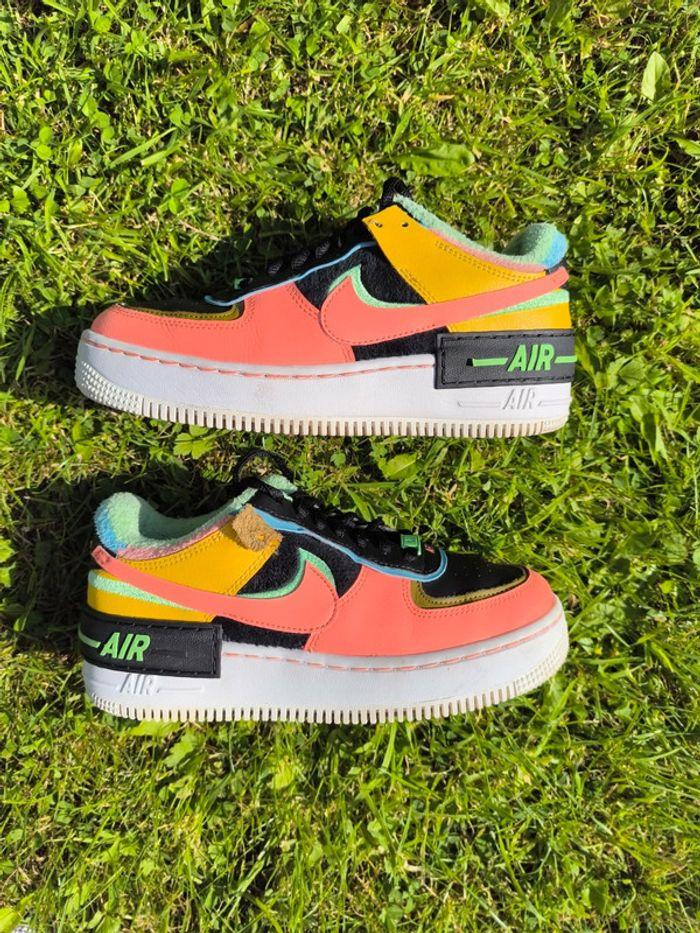 Baskets Nike air force one shadow Solar flare atomic pink - photo numéro 2