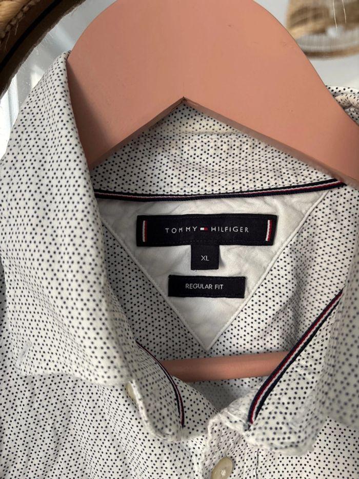 Chemise manches longues à points tommy Hilfiger XL - photo numéro 2