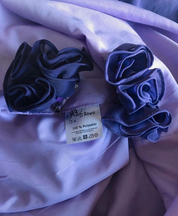 22 - Robe mauve à volants - photo numéro 4