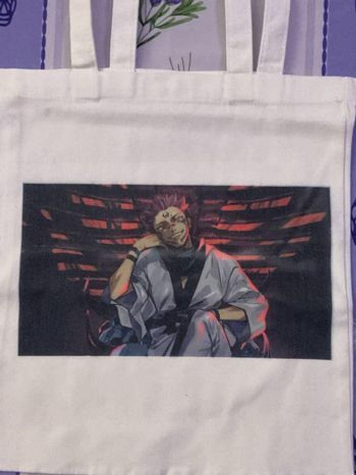 Tote bag jujutsu Kaisen sukuna (manga) - photo numéro 1