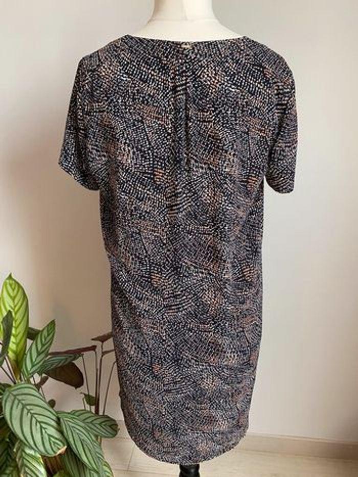 Robe IKKS motifs effet drappé Taille 44 2XL - photo numéro 2