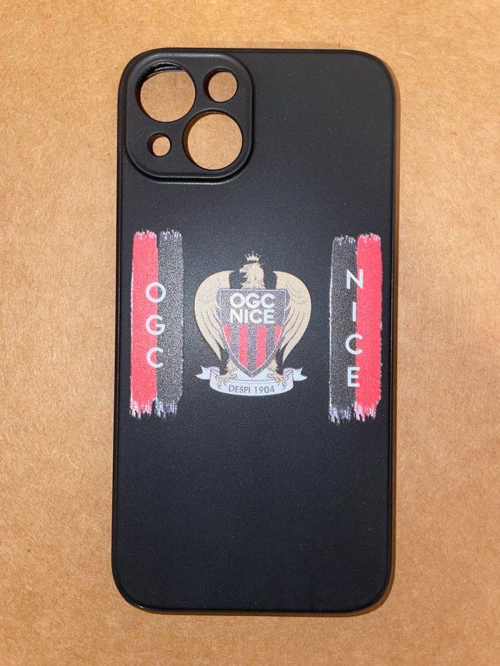 Coque iPhone 13 - Nice ⚫️🔴- 5 coloris disponible - photo numéro 2