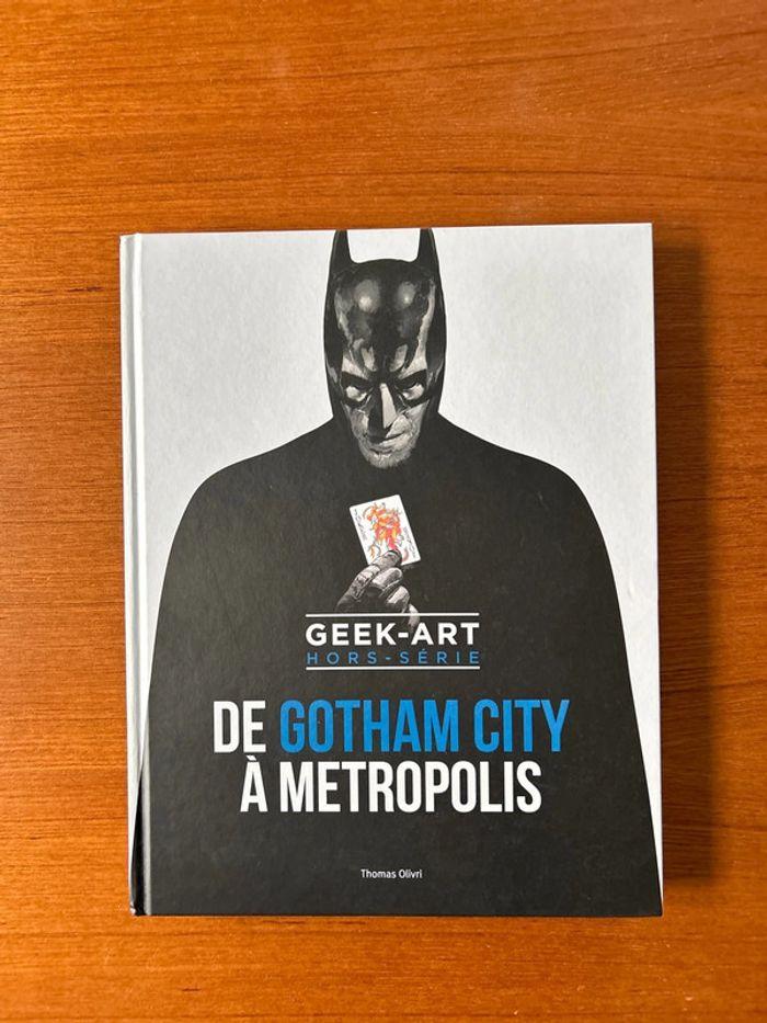 Livre : de Gotham City à Métropolis - photo numéro 1