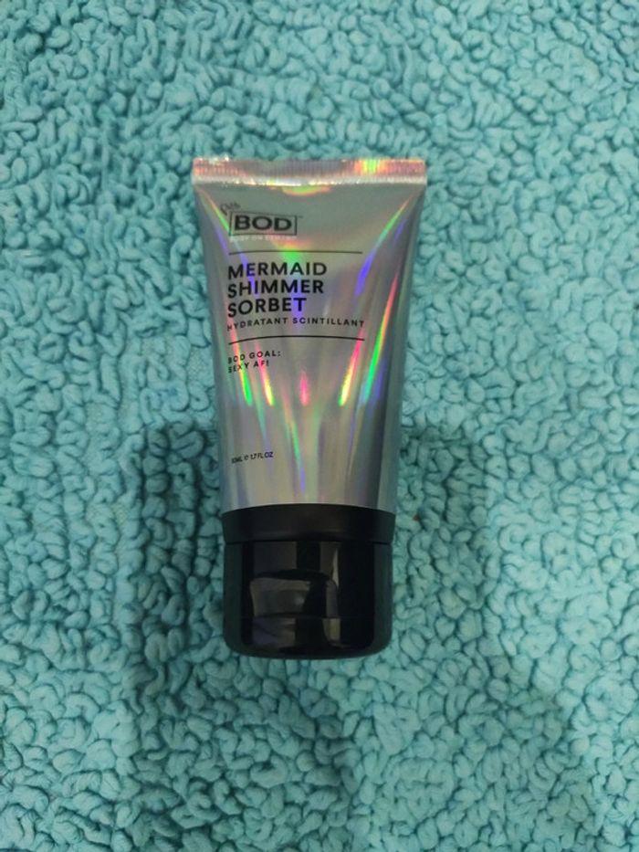 Mermaid shimmer sorbet Body on demand