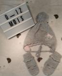 Bonnet gants bébé 6 - 12 mois H&M