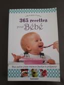 Livre 365 recettes pour Bébé