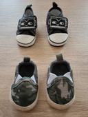 Lot de chaussures bébé garçon en 0/3 mois et 3/6 mois