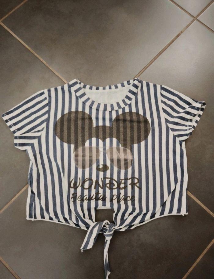 Tee-shirt court Mickey - photo numéro 1