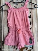 🦋 Jolie combi short rose côtelé 4 ans Kiabi