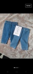 Lot de 5 jeans