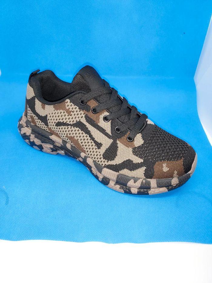 Baskets Femme Léger Camouflage Pour Extérieur Sport - photo numéro 10