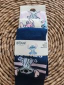 Lot de chaussettes Stitch