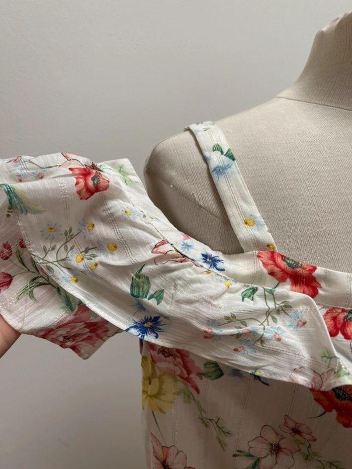 Superbe Blouse printemps été fleurie Naf Naf 🌸 36 38 - photo numéro 2