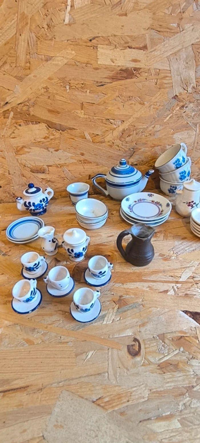 Lot petite dinette porcelaine - photo numéro 3